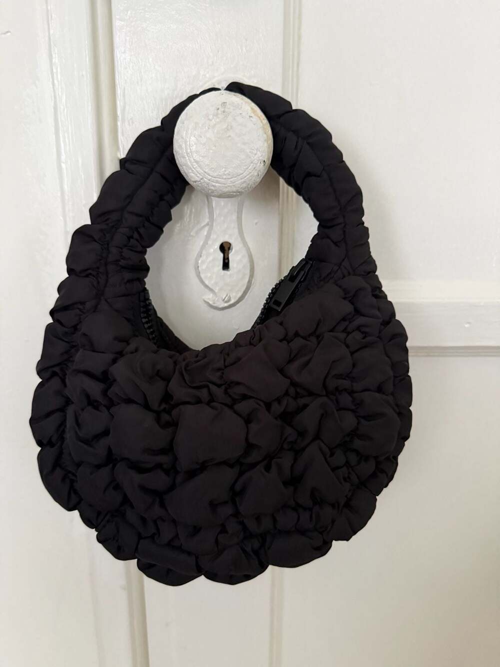 COS Quilted Mini Bag in Black
